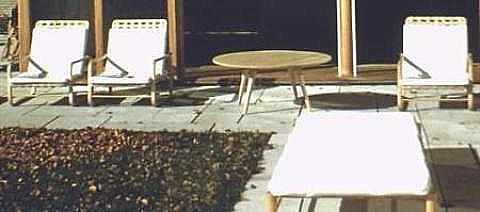 Unter Dampf gebogenes Eschenholz